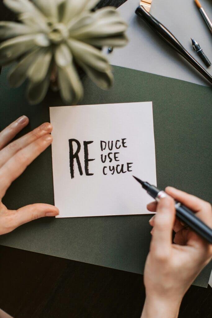 Reduce . Reuse . Recycle
